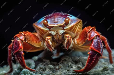  Crabe: Avec ses pinces puissantes et son exosquelette robuste, le crabe conquiert les fonds marins en faisant danser les algues!